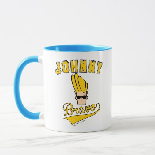 Johnny Bravo Collegiate Graphic Mug