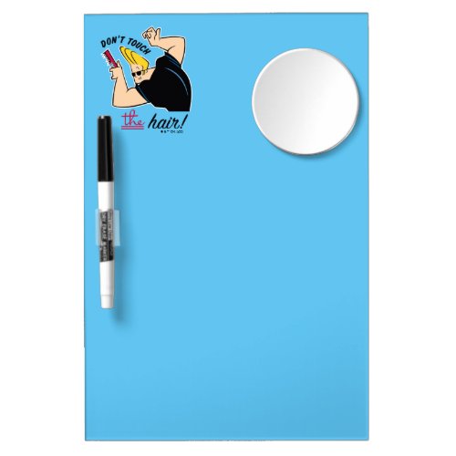 Johnny Bravo Comb _ Dont Touch The Hair Dry Erase Board With Mirror