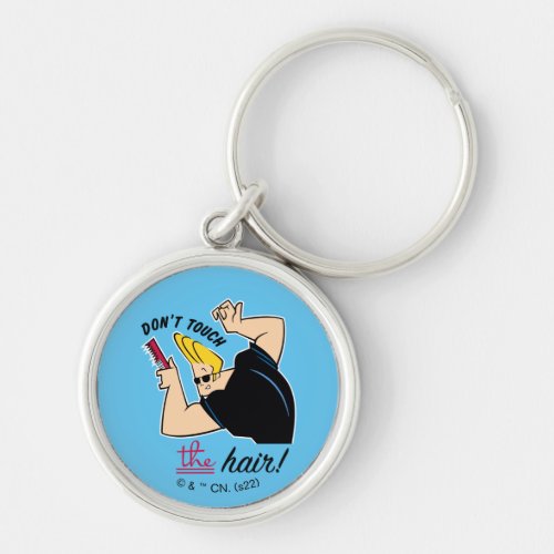Johnny Bravo Comb _ Dont Touch The Hair Keychain