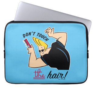 Johnny Bravo Comb - Don't Touch The Hair! Laptop Sleeve