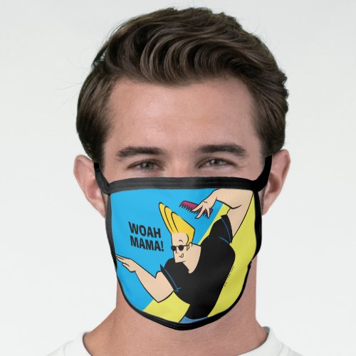 Johnny Bravo Combing Hair Face Mask