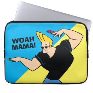 Johnny Bravo Combing Hair Laptop Sleeve