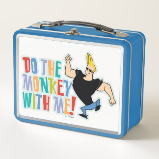 Johnny Bravo - Do The Monkey With Me! Metal Lunch Box