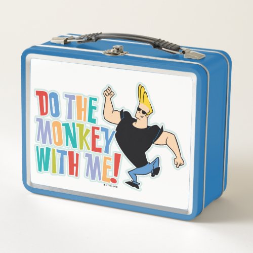 Johnny Bravo _ Do The Monkey With Me Metal Lunch Box