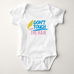 Johnny Bravo - Don't Touch The Hair Graphic Baby Bodysuit