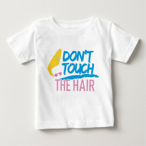 Johnny Bravo _ Dont Touch The Hair Graphic Baby T_Shirt