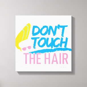 Johnny Bravo - Don't Touch The Hair Graphic Canvas Print