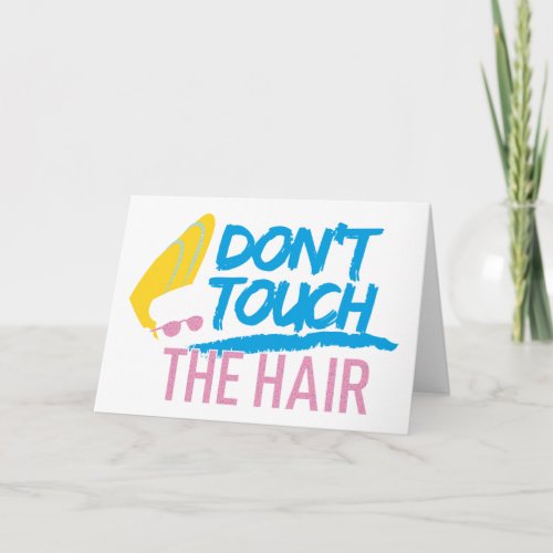Johnny Bravo _ Dont Touch The Hair Graphic Card