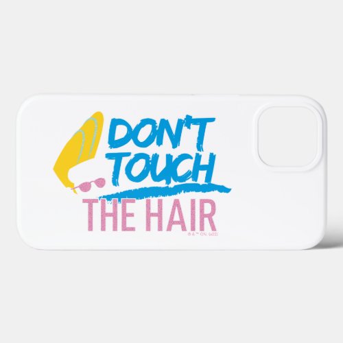 Johnny Bravo _ Dont Touch The Hair Graphic iPhone 13 Case
