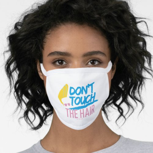 Johnny Bravo _ Dont Touch The Hair Graphic Face Mask