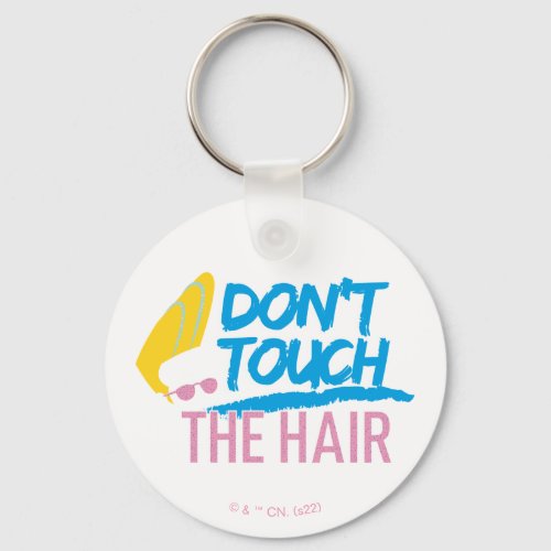 Johnny Bravo _ Dont Touch The Hair Graphic Keychain
