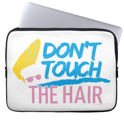 Johnny Bravo _ Dont Touch The Hair Graphic Laptop Sleeve