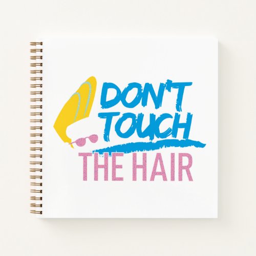 Johnny Bravo _ Dont Touch The Hair Graphic Notebook