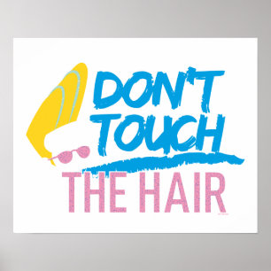 Johnny Bravo - Don't Touch The Hair Graphic Poster