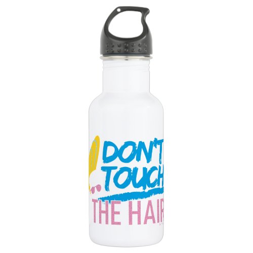 Johnny Bravo _ Dont Touch The Hair Graphic Stainless Steel Water Bottle