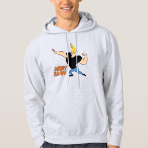 Johnny Bravo Flexing Hoodie