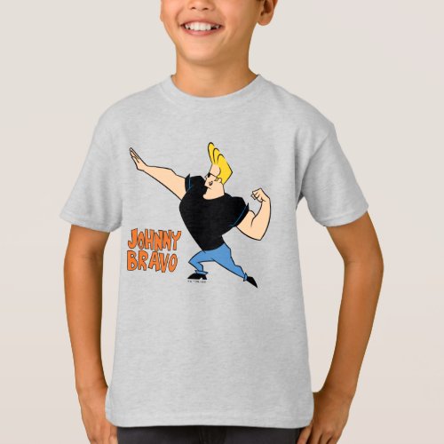 Johnny Bravo Flexing T_Shirt