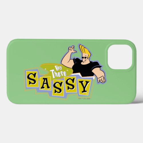 Johnny Bravo _ Hey There Sassy iPhone 13 Case