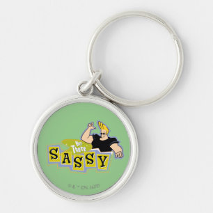 Johnny Bravo - Hey There Sassy Keychain
