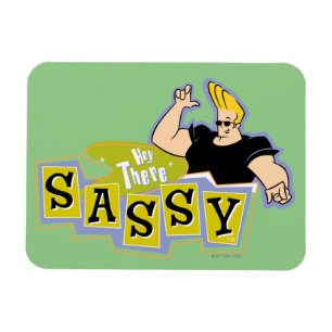 Johnny Bravo - Hey There Sassy Magnet
