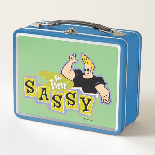 Johnny Bravo _ Hey There Sassy Metal Lunch Box