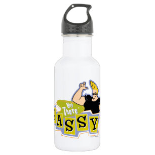 Johnny Bravo - Hey There Sassy Stainless Steel Water Bottle