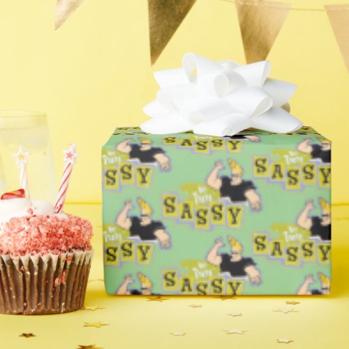 Johnny Bravo _ Hey There Sassy Wrapping Paper