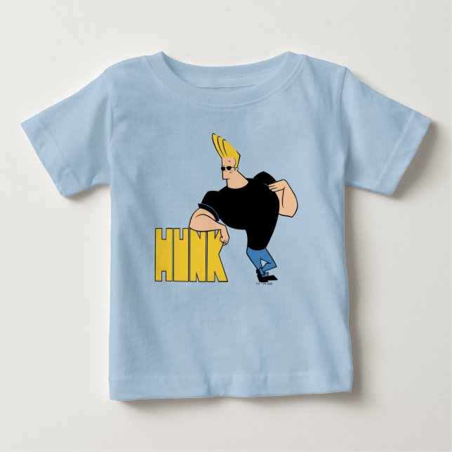 Johnny Bravo - Hunk Baby T-Shirt (Front)