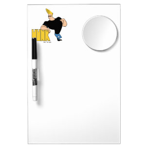Johnny Bravo - Hunk Dry Erase Board With Mirror