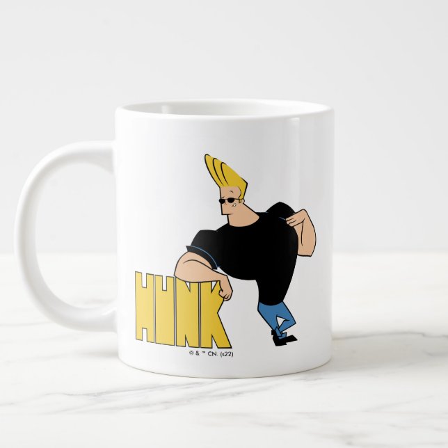 Johnny Bravo - Hunk Giant Coffee Mug (Left)