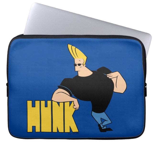 Johnny Bravo - Hunk Laptop Sleeve (Front)