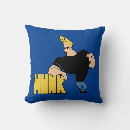 Johnny Bravo _ Hunk Throw Pillow