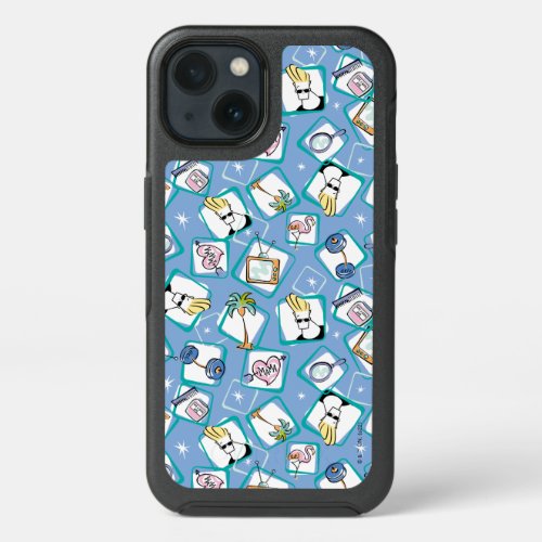 Johnny Bravo Icon Pattern iPhone 13 Case