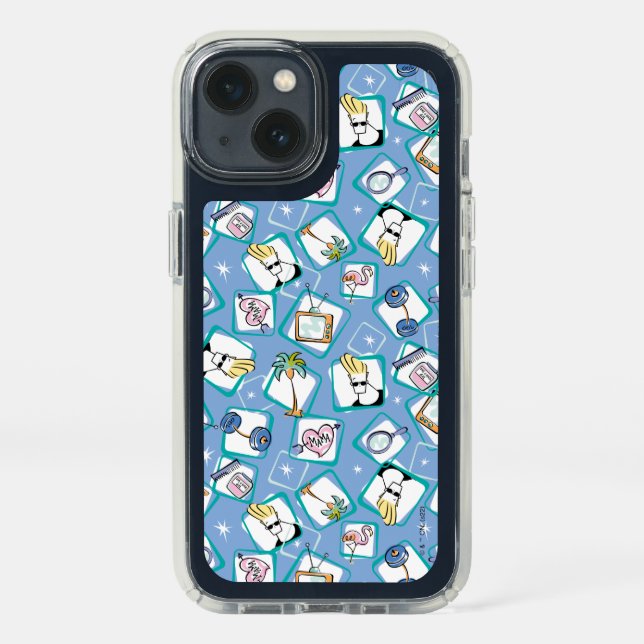 Johnny Bravo Icon Pattern Speck iPhone 13 Case (Front)