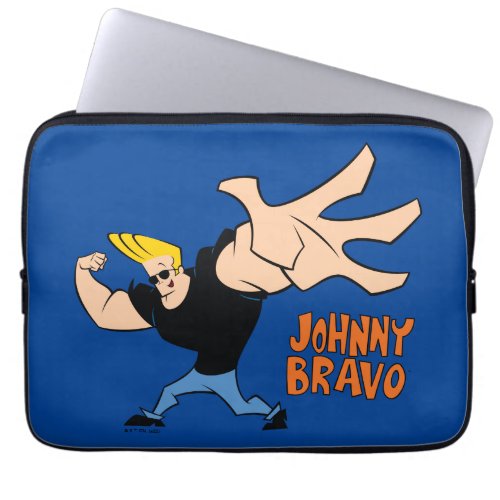 Johnny Bravo Iconic Pose Laptop Sleeve