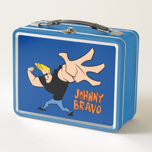 Johnny Bravo Iconic Pose Metal Lunch Box