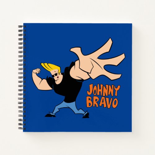 Johnny Bravo Iconic Pose Notebook