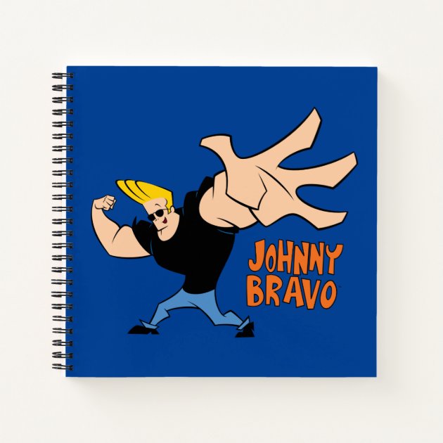 Johnny Bravo 90s Cartoon Sticker GIF | GIFDB.com
