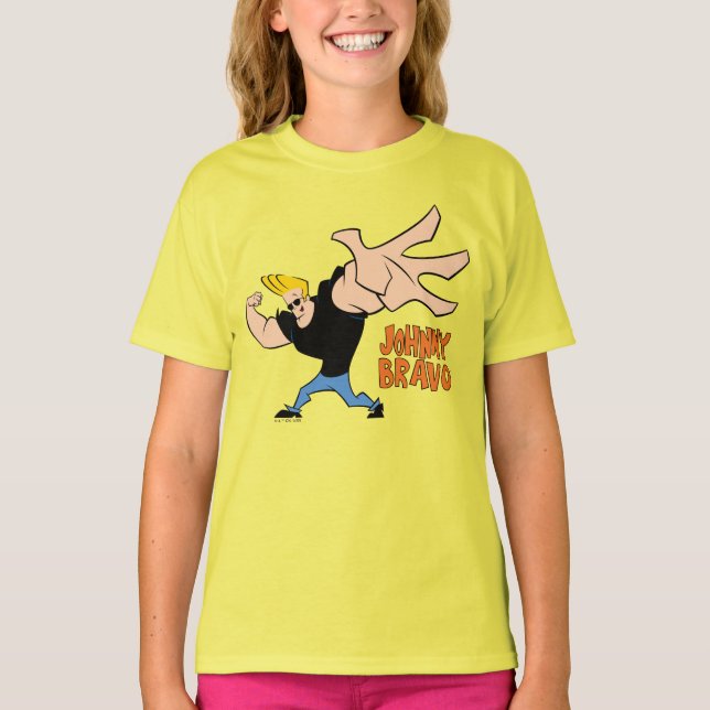 Johnny Bravo Iconic Pose T-Shirt (Front)