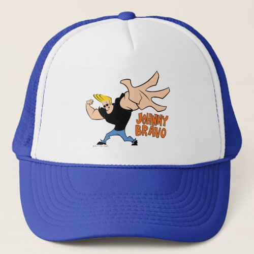 Johnny Bravo Iconic Pose Trucker Hat