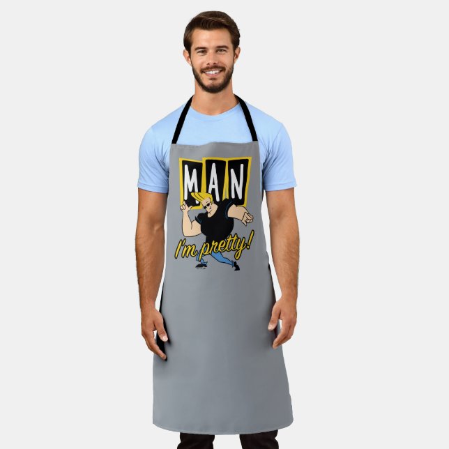 Johnny Bravo - Man I'm Pretty Apron (Worn)