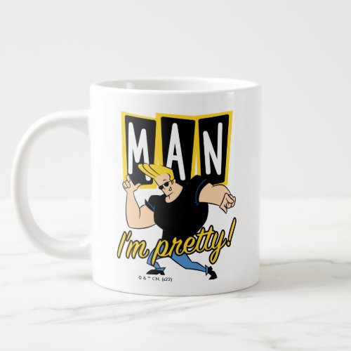 Johnny Bravo _ Man Im Pretty Giant Coffee Mug