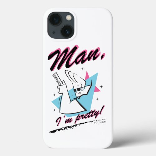 Johnny Bravo _ Man Im Pretty Retro Graphic iPhone 13 Case