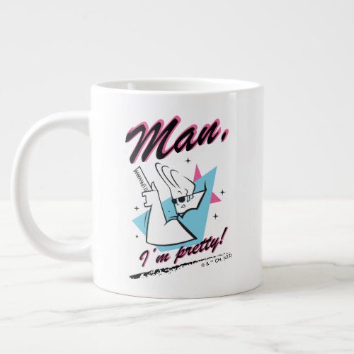Johnny Bravo _ Man Im Pretty Retro Graphic Giant Coffee Mug