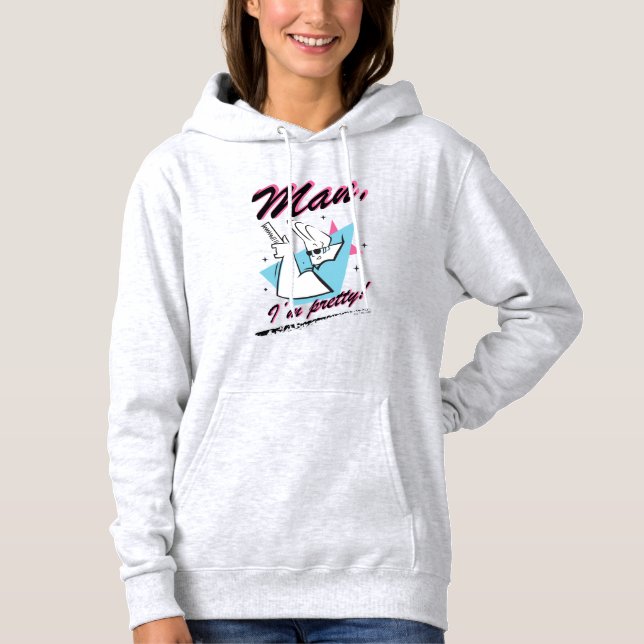 Johnny Bravo - Man I'm Pretty Retro Graphic Hoodie (Front)