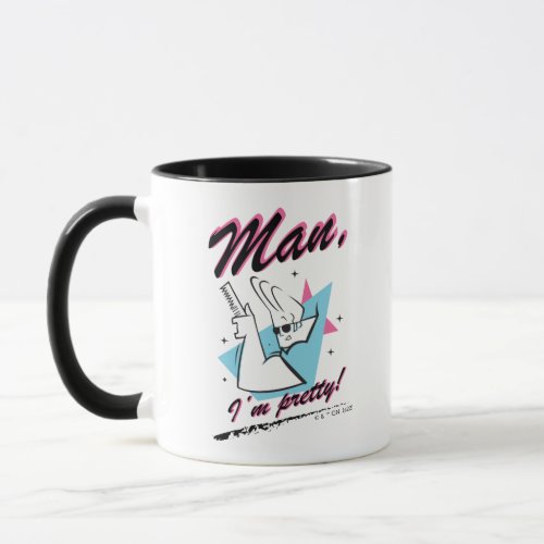 Johnny Bravo _ Man Im Pretty Retro Graphic Mug