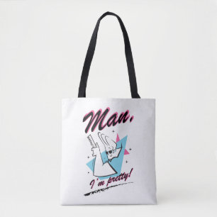 Johnny Bravo - Man I'm Pretty Retro Graphic Tote Bag