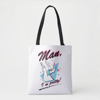 Johnny Bravo - Man I'm Pretty Retro Graphic Tote Bag