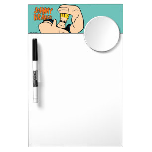Johnny Bravo Picture Frame Pose Dry Erase Board With Mirror