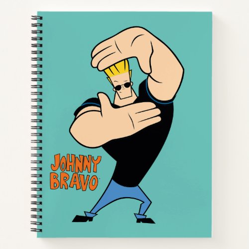 Johnny Bravo Picture Frame Pose Notebook